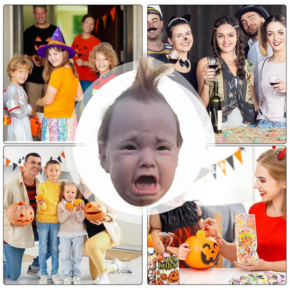 SchreiAlarm Baby-Maske — Verwandle jede Party in dein persönliches Horror-Highlight!