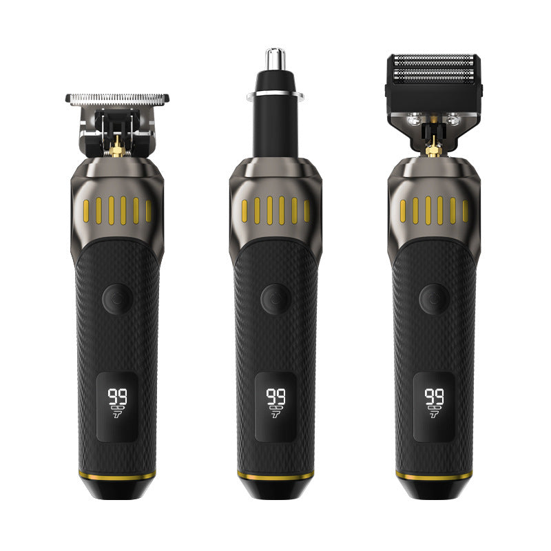 MANNOMAXX 3-in-1 Power Grooming Kit — Dominiere deinen Look mit messerscharfer Präzision und selbstbewusstem Style every day!