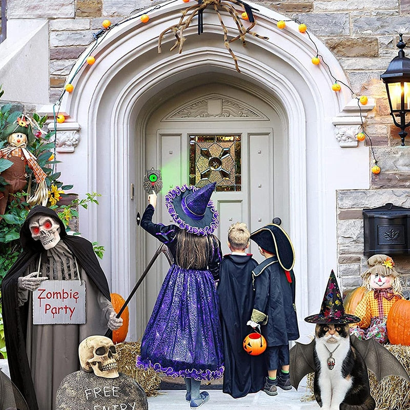 Green Eyed Spider — Verwandelt Deine Haustür in eine unvergessliche Horror-Show voller Panik und Gänsehaut!