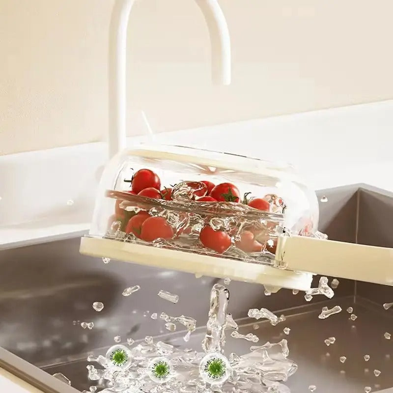 FlexDrain Pro — Endlich frische Früchte ohne Chaos und Tropfenstress!