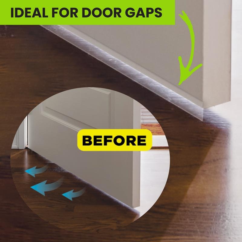 FlexiSeal Pro — Mach dein Zuhause kuschelig warm und leise, ohne Aufwand!