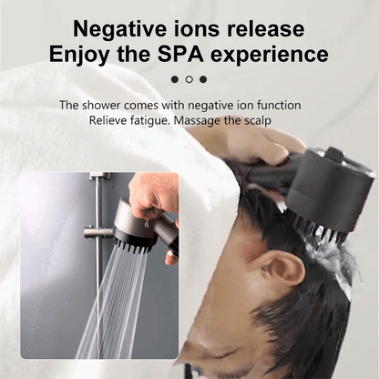 VitaSpray 4-in-1 Wellness-Duschkopf — Entfache Deine Kraftquelle mit jeder Dusche für strahlende Haut und pure Entspannung