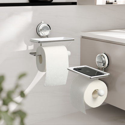 Elm Wood / Toilet Paper Holder — Schnell montiert, bombenfest & stilvoll für dein makelloses Bad!