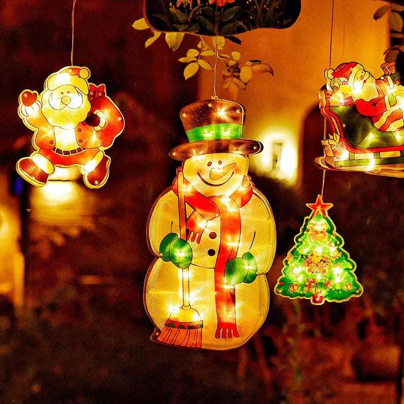 Lichtzauber Fenster-Deko — Zaubere im Handumdrehen magische Weihnachtsmomente ins Herz Deines Zuhauses!