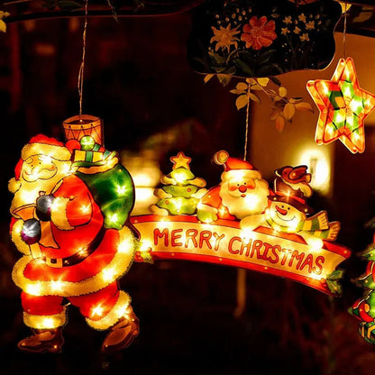Lichtzauber Fenster-Deko — Zaubere im Handumdrehen magische Weihnachtsmomente ins Herz Deines Zuhauses!
