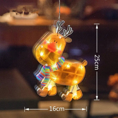 Lichtzauber Fenster-Deko — Zaubere im Handumdrehen magische Weihnachtsmomente ins Herz Deines Zuhauses!