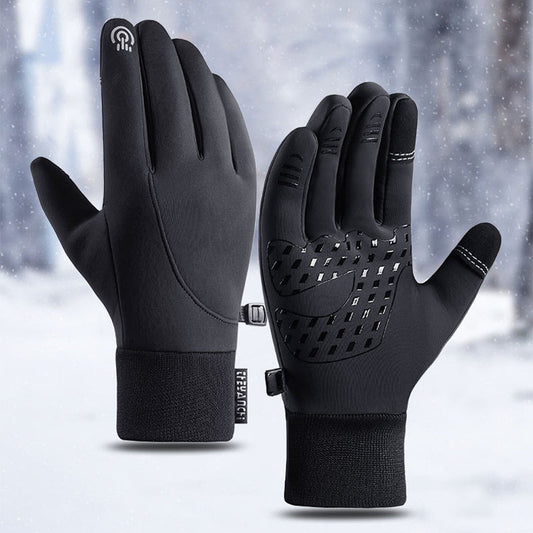 (50% Rabatt) - WarmHands - Unglaubliche Unisex Thermo-Winterhandschuhe - Warme Hände auch bei -20°C.