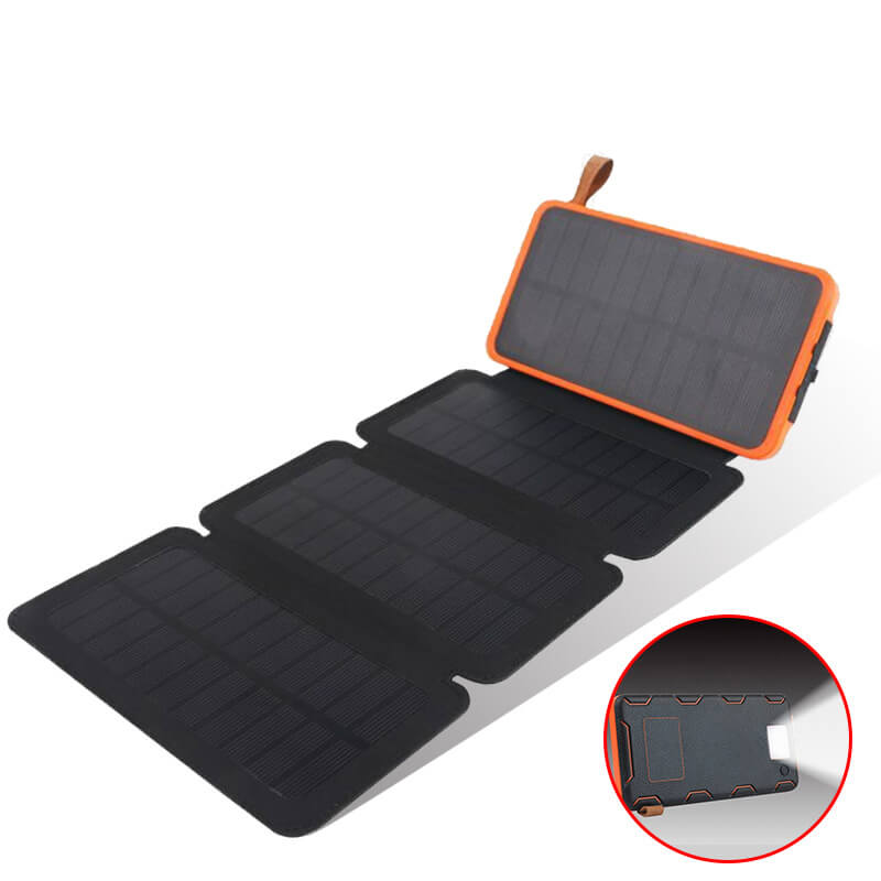 (50% Rabatt) - SolarPower - Faltbare Solarpanel Power Bank - Laden Sie Ihre Geräte in allen Situationen!