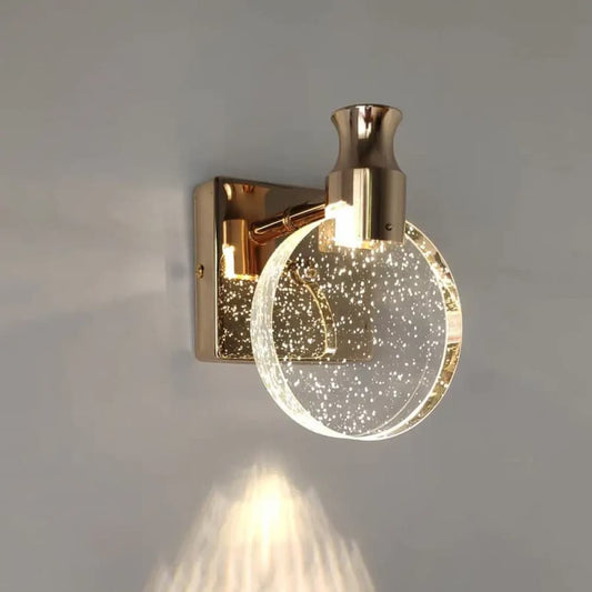 (50% Rabatt) - ModernCrystal - Crystal LED Wandleuchte - Eine künstlerische Note für Ihr Zuhause!