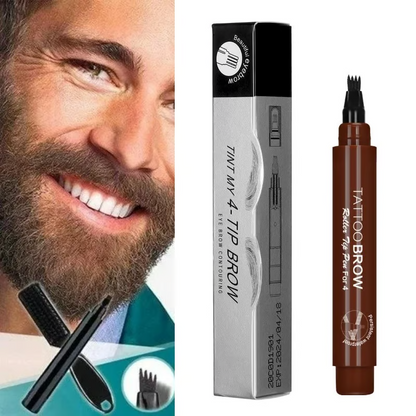StarkeBart Fill & Style Pen — Unsichtbare Bartpower, die dein Selbstbewusstsein auf das nächste Level hebt!