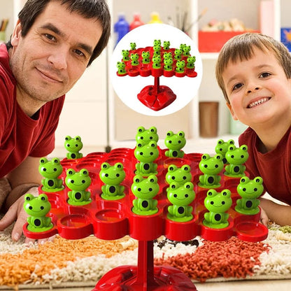 (50% Rabatt) - FroggyBalance - Kinderspielzeug zum Balancieren von Fröschen - Lustige Herausforderungen zur Förderung der Gehirnleistung Ihres Kindes!