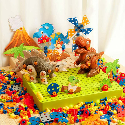 (50% Rabatt) - Dino-Werkzeugkasten für Kinder - Wecken Sie die Fantasie Ihres Kindes: Jenseits der Bildschirmzeit!