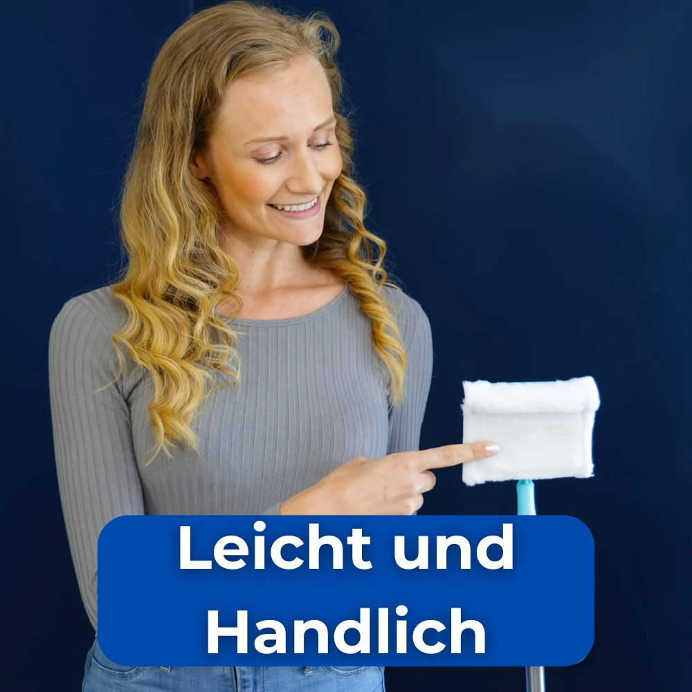Schattenbesen Pro — Mühelos jede Ecke blitzsauber und schmerzfrei reinigen