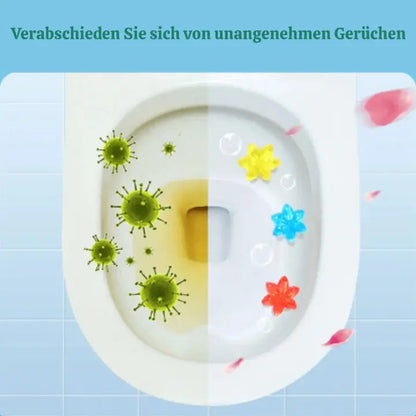 12er Gel-Stempelset für die Toilette — Verwandle jede Spülung in eine Explosion unwiderstehlicher Frische!