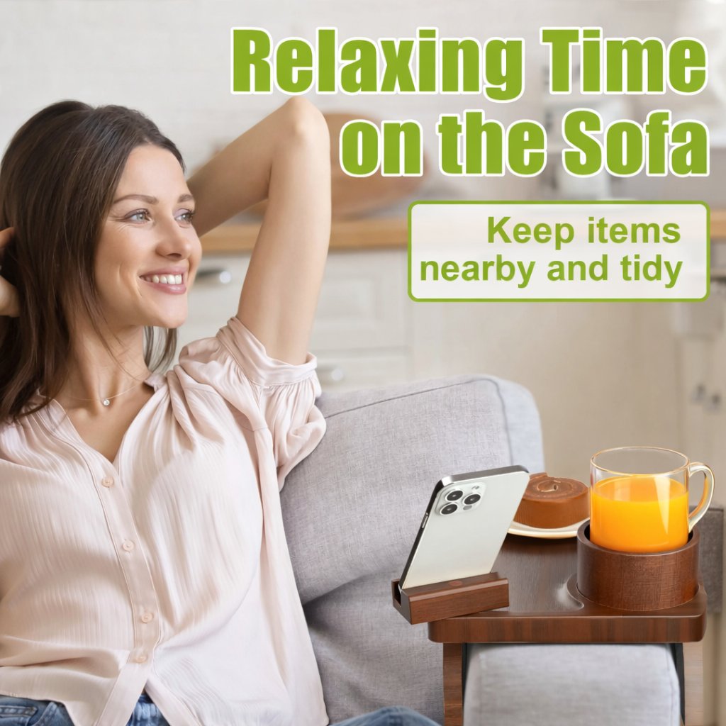 FlexiTray — Deine persönliche Wohlfühloase für entspannten Sofa-Genuss ohne Chaos
