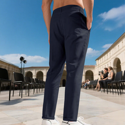 FlexiFit Herren-Hose — Den ganzen Tag unsichtbar bequem und niemals zerknittert aussehen