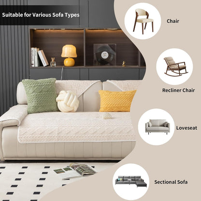 VeluxeShield — Verwandle dein Sofa in eine makellose Wohlfühloase voller Luxus und Schutz