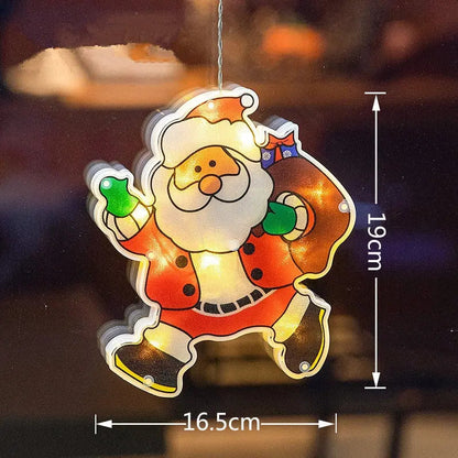 Lichtzauber Fenster-Deko — Zaubere im Handumdrehen magische Weihnachtsmomente ins Herz Deines Zuhauses!