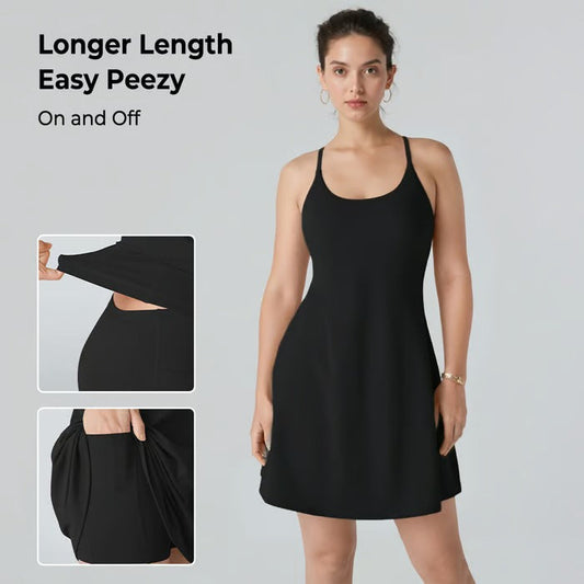 FlowFit Dress — Beweg dich frei und fühl dich sexy stark den ganzen Tag