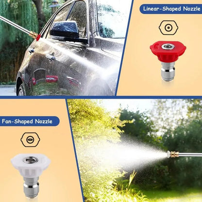 PowerBlast HydroJet — Mach deinen Gartenschlauch zur ultimativen Schmutz-Killer-Waffe für strahlenden Glanz ohne Mühe!