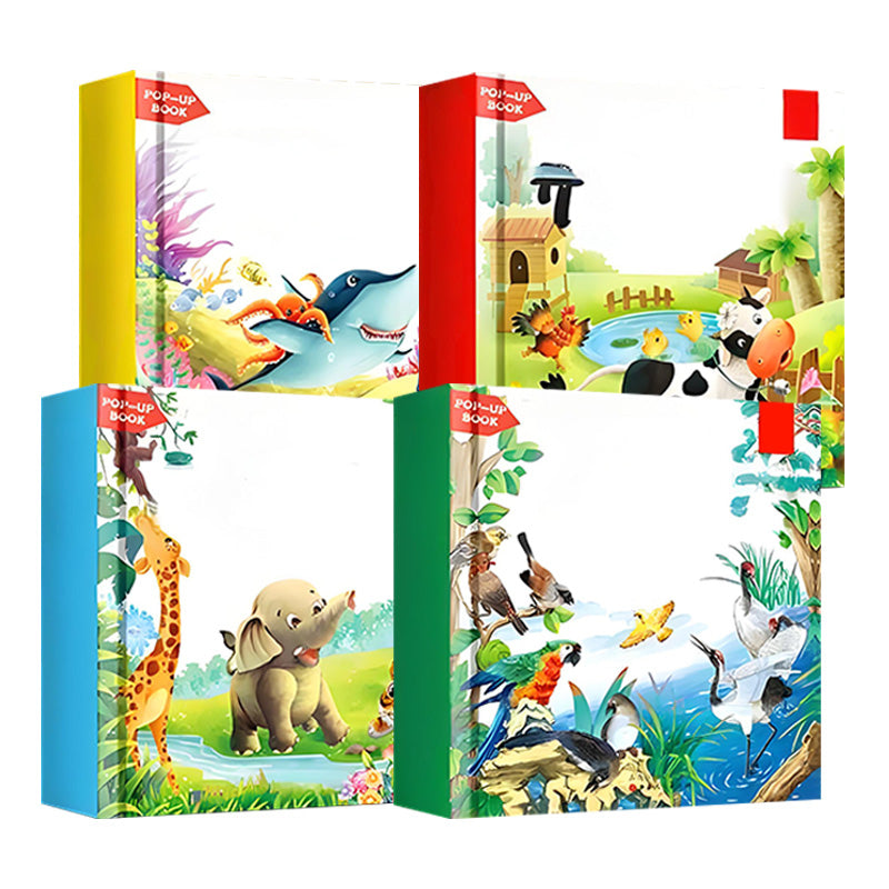 PopUpPal Explorer — Entfache die kindliche Neugier mit lebendigen 3D-Abenteuern zum Anfassen!