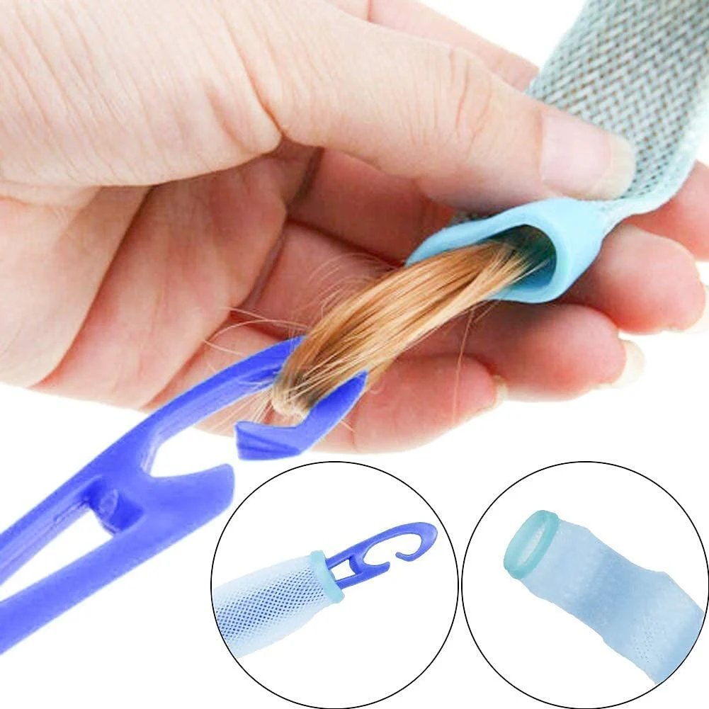 CurvellaCurl™ — Verleiht dir traumhafte Locken voller Leben – ganz ohne Haarschäden! (10 Stück)