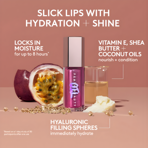 LipLuxe Glow Oil — Verleiht deinen Lippen magnetischen Glanz und langanhaltende, federleichte Pflege