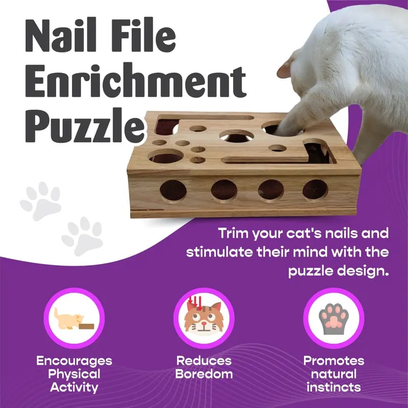 KralleSpaß — Verwandle Nagelpflege in stressfreies Katzenspiel und schütze liebevoll Deine Möbel!