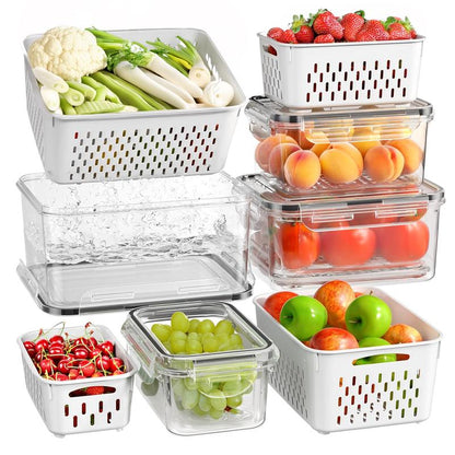 FreshGuard System — Bewahre jeden Bissen knackige Frische und hol dir endlich Ordnung ohne Verschwendung!