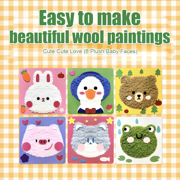 DIY Embroidery Doll Kit for Kids — Entfessele spielerische Kreativität und Stolz in kleinen Händen!