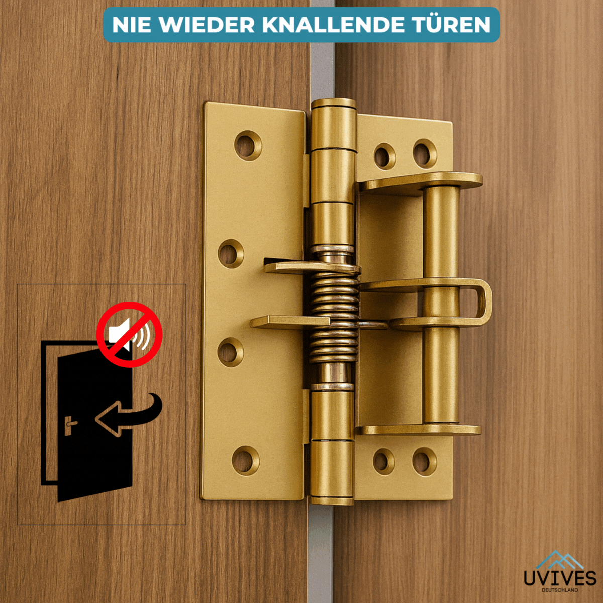 SilentGuard™ — Endlich Ruhe und Sicherheit für dein Zuhause, Türenschlagen adé!