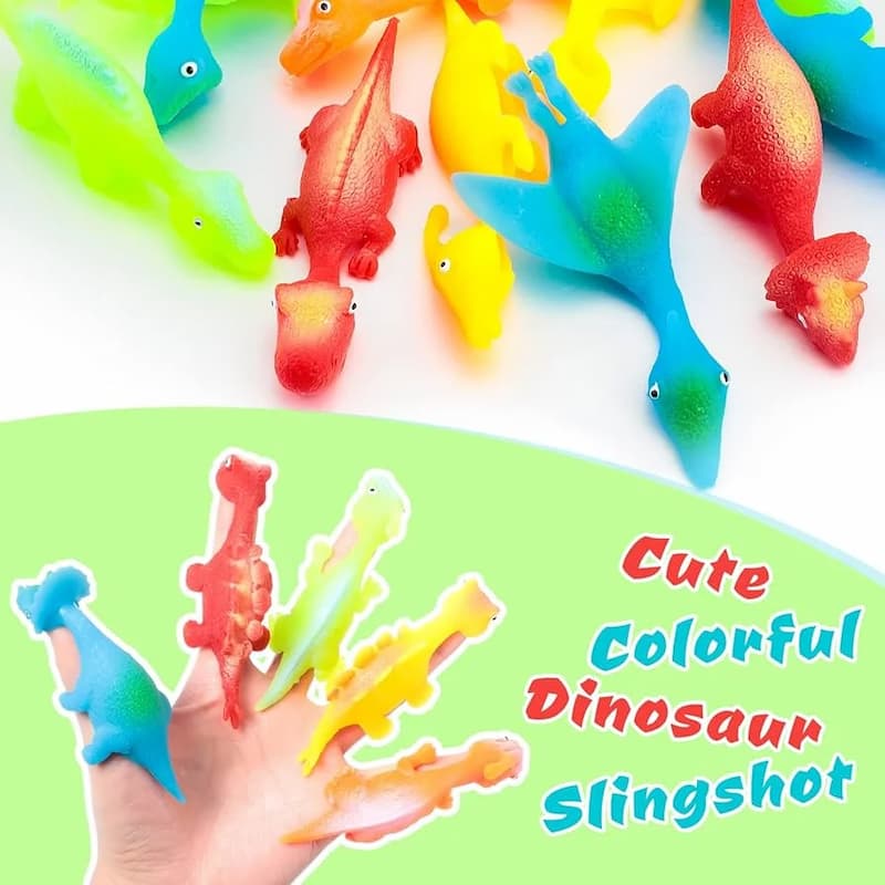 (Bundle-Angebote) - Playdinos™ - Schleuder Klebriges Dinosaurier-Spielzeug - Der Spaß kann beginnen!