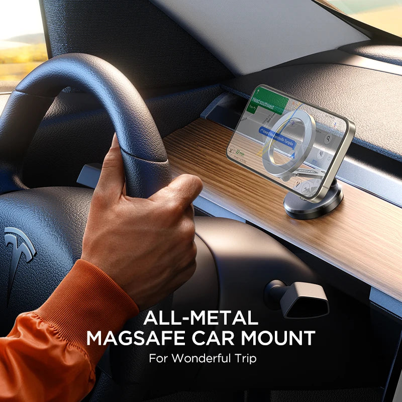 (50% Rabatt) - SafePhone - Car Mount Magnetic Ring Holder - Kein Wackeln oder Fallenlassen mehr während der Fahrt!