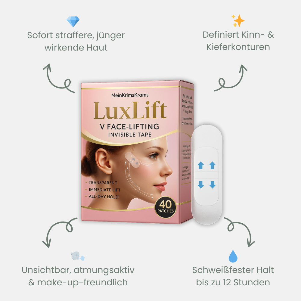 LuxLift™ — Heb dein Kinn, strahle Jugendlichkeit aus ohne OP!