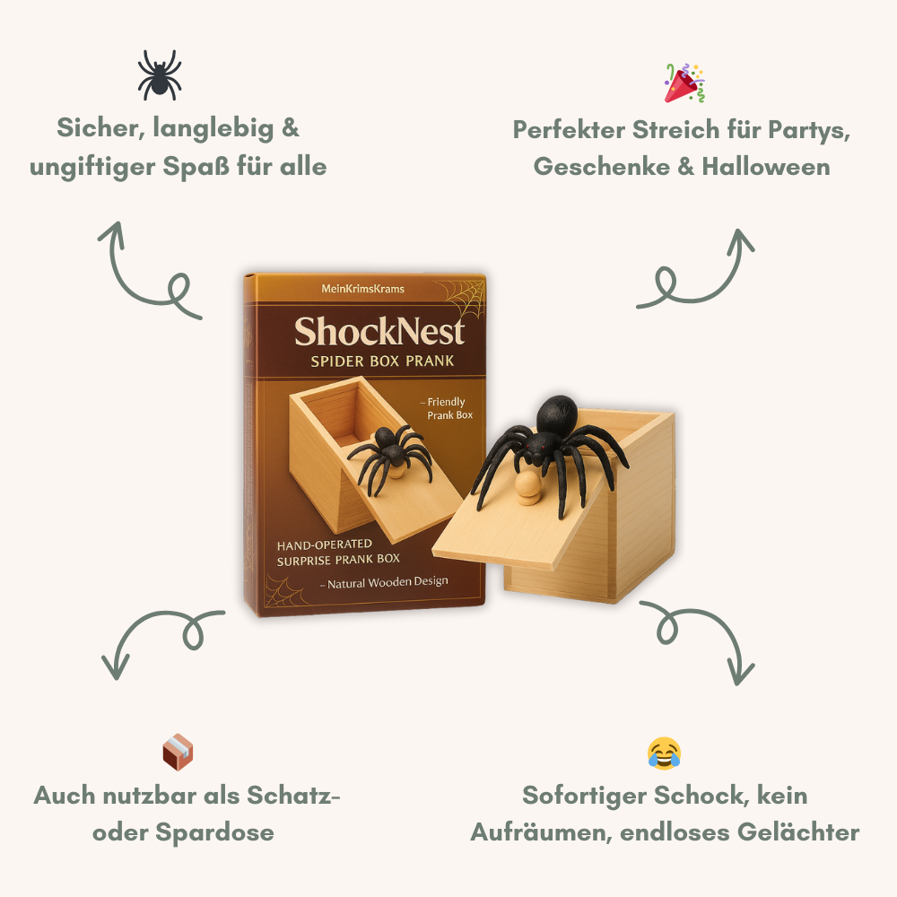 ShockNest — Explosive Überraschung, die jede Party zum unvergesslichen Lach-Krimi macht!