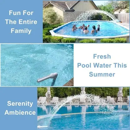 SolarSpritz Master™ — Verwandle deinen Pool in die coolste Chill-Oase mit magischer Lichtshow und erfrischendem Nebel
