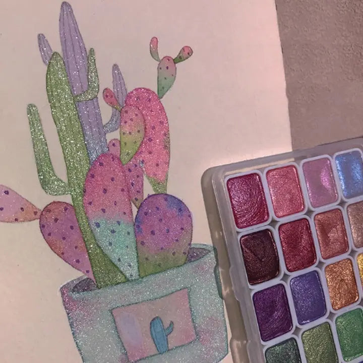 LumaLuxe — Entfessele den magischen Metallic-Glanz, der Deine Kunst lebendig macht!