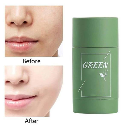 DetoxiPure™ Green Tea Deep Cleanse Mask Stick — Befrei deine Poren für ein strahlendes, frisches Hautgefühl, das alle Blicke auf sich zieht!