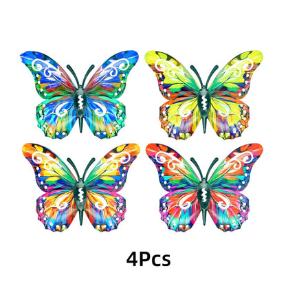 VividWing Metall-Schmetterling Set — Bringe lebendige Farben & Energie in dein Zuhause, die nie verblassen!