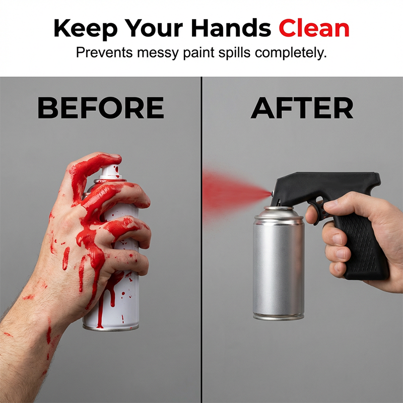 PowerGrip SprayPro — Endlich schmerzfrei und mühelos zu perfekten Sprühergebnissen!