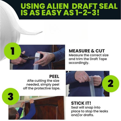 FlexiSeal Pro — Mach dein Zuhause kuschelig warm und leise, ohne Aufwand!