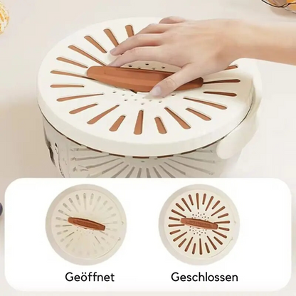 FlexDrain Pro — Endlich frische Früchte ohne Chaos und Tropfenstress!
