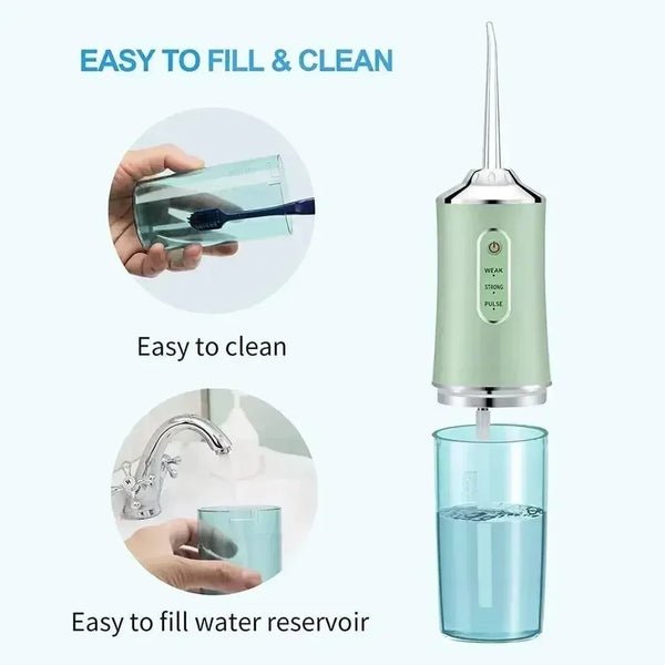 AquaBlast Pro — Befrei dein Lächeln von Plaque und fühl dich jeden Tag unschlagbar frisch!