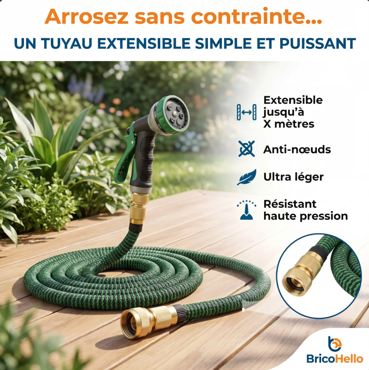PowerHose FlexXtreme — Fühle die unbeugsame Kraft und Freiheit, die dich nie stoppen lässt!