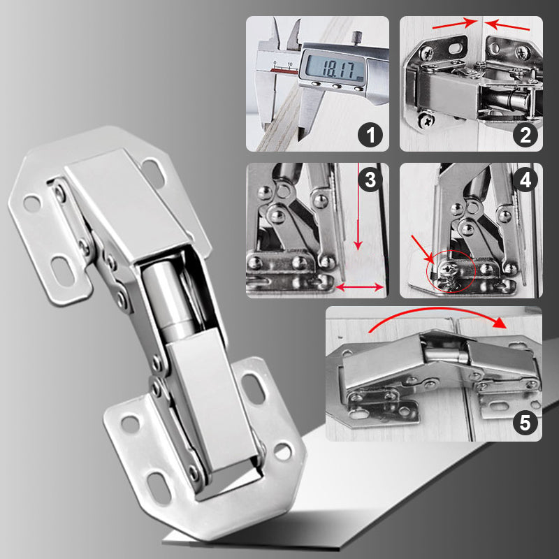 IronGrip Pro Scharniere — Mach Schluss mit wackeligen Türen und spüre echte Power und Präzision!