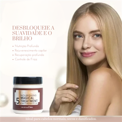 PowerKraft Haar-Maske — In Sekunden zu seidig-glänzendem, friszfreiem Traumhaar