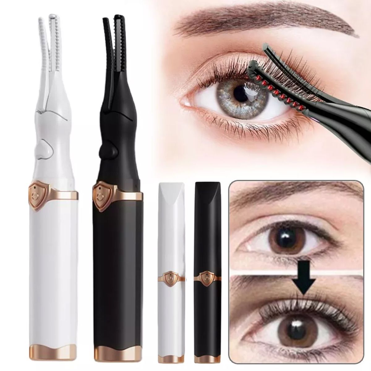 GlowTide — Perfekt gebogene Wimpern, die dich unwiderstehlich strahlen lassen