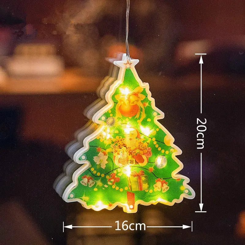 Lichtzauber Fenster-Deko — Zaubere im Handumdrehen magische Weihnachtsmomente ins Herz Deines Zuhauses!