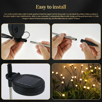 GlowFlick™ — Verzaubere Deinen Garten mit magischem, automatischem Licht, das begeistert und entspannt