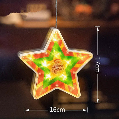 Lichtzauber Fenster-Deko — Zaubere im Handumdrehen magische Weihnachtsmomente ins Herz Deines Zuhauses!